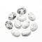 Natural Howlite Cabochons, Oval, 25x18x6~7mm