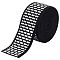 3M Polyester Elastic Wide Band, for Webbing Garment Sewing Accessories, Flat, Silver, 1-5/8 inch(40mm), about 3.28 Yards(3m)/Set