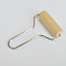 Wood Rollers, Stainless Steel Handle Clay Craft Tools, BurlyWood, 15cm