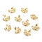 Brass Micro Pave Cubic Zirconia Pendants, Pug Charms, Long-Lasting Plated, Real 18K Gold Plated, 12x18x3mm, Hole: 5x3.3mm