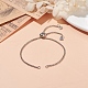 Изготовление браслета-слайдера из нержавеющей стали 304 Rolo Chain AJEW-JB01117-02-2