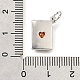 Латунные микро проложить кубического циркония подвески KK-V007-005P-03-3