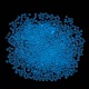 Светящиеся прозрачные стеклянные круглые бусины GLAA-F124-D02-B-2
