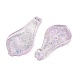 Lampwork большие кулоны FOIL-K003-01C-2
