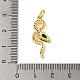 Латунные микро проложить кубического циркония подвески KK-R162-034B-G-3