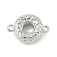 Латунные текстурированные соединительные подвески KK-M326-12P-1