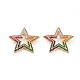 Латунные микро проложить кубического циркония подвески ZIRC-L093-42G-1
