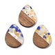 Подвески из смолы и ореха FIND-R051-04B-1