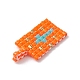 2 шт. подвески из стеклянных бусин PALLOY-MZ00246-05-5