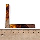 Большие подвески из смолы и дерева WOOD-F015-02H-3