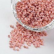 12/0 непрозрачные цвета просачиваться стеклянные бусины SEED-M008-C09