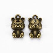 Сплавочные подвески тибетского стиля TIBEP-N010-021AB-RS