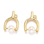 Латунные подвески в форме треугольника KK-B033-02G