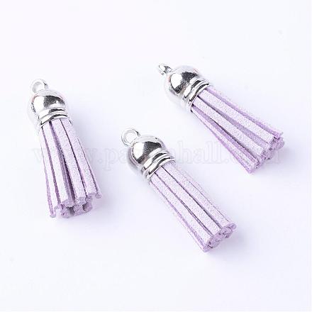 Искусственные замши кисточкой подвесные украшения FIND-T002-A24-1