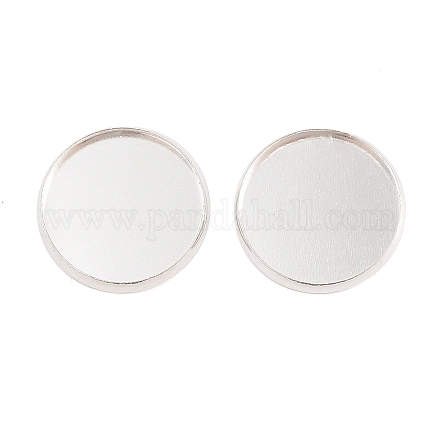Латунные кружки с ободком KK-L005-A-S-1