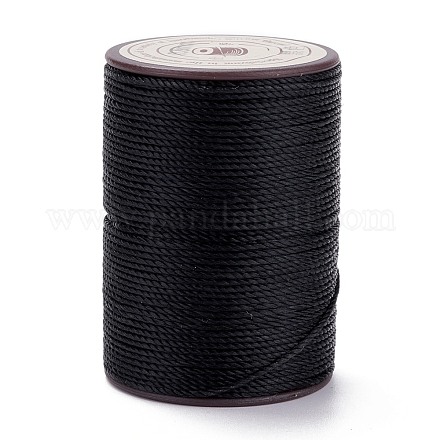 Круглая вощеная нить из полиэстера YC-D004-02E-000A-1