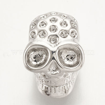 Латунные сеттинги шарик горный хрусталь ZIRC-S061-55P-1