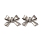 Non-Tarnish Ion Plating(IP) 304 Stainless Steel Pendants, Bowknot Charm, Stainless Steel Color, 10x15x4mm, Hole: 1mm