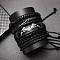 4Pcs 4 Styles Bat Alloy & Wood & Wax Cord & Imitation Leather Braided Bead Bracelets & Stretch Bracelets for Men, Antique Silver, Inner Diameter: 2-1/8~2-1/2 inch(5.5~6.5cm), 1pc/style