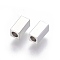 Tarnish Resistant 202 Stainless Steel Beads, Cuboid, Stainless Steel Color, 7x3x3mm, Hole: 2mm