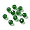K9 Glass Imitation Austrian Crystal Beads, Faceted, Round, Dark Green, 11.5mm, Hole: 1.4mm