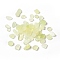Natural New Jade Beads, No Hole/Undrilled, Nuggets, 8~20x7~9x4~7mm, about 655pcs/500g