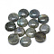 Natural Labradorite Cabochons, Half Round, 8x4mm
