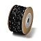 12M 3-Ply Polyester Cotton Cord, Black, 2.5mm, about 13.12 Yards(12m)/Roll