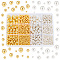 12Style CCB Plastic Beads, No Hole/Undrilled, Round, Mixed Color, 3~10mm
