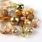 Acrylic Beads, Mixed Shapes, Peru, 5.5~28x6~20x3~11mm, Hole: 1~5mm