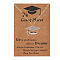 Graduation Theme Alloy Pendant Necklaces, Golden, Hat, 17.32 inch(44cm)