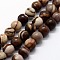 Natural Zebra Jasper Beads Strands, Round, 8mm, Hole: 0.8mm, about 45~47pcs/strand, 14.96 inch(38cm)
