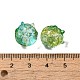 Прозрачные стеклянные бусины GLAA-D025-05F-3