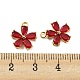 Настоящие 18k позолоченные латунные подвески KK-D090-05G-3