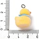 Кулоны из флокированной смолы FIND-S001-14O-3