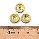 Латунь марки А горный хрусталь Spacer бисер RSB039NF-05G-3