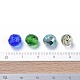 Прозрачные бусины из чешского стекла GLAA-O018-08-4