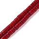 Синтетических нитей бирюзовые бусы G-C101-K01-01A-1