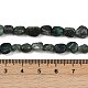 Естественный зеленый кварцевые нити бисера G-Q060-D13-5