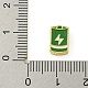 Стойки покрытие латунь эмаль бисер KK-U029-22G-06-3