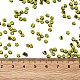 8/0 непрозрачный цветной стеклянный бисер SEED-F003-04B-04-4