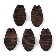 Подвески из натурального дерева венге WOOD-T023-90