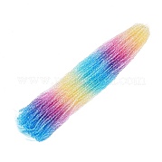 Градиентные цветные стеклянные бусины DGLA-A039-T2mm-A07