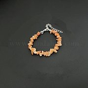 Браслеты из натурального красного авантюрина с бусинами для женщин IW6789-6