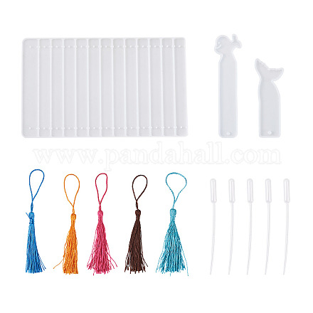 39шт силиконовые Молды для закладок своими руками DIY-BG0001-04-1