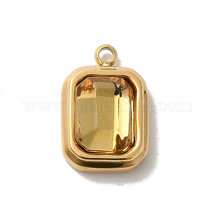 Подвески из стекла из нержавеющей стали 304 STAS-L022-062G-05-1
