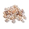 Natural Keshi Pearl Cultured Freshwater Pearl Beads, Baroque Pearls, Undrilled/No Hole, Gourd, Antique White, 12~17x7.5~10.5mm