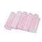 Natural Rose Quartz Pendants, Column, 34~36x10~10.5mm, Hole: 2mm