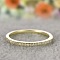 Alloy with Crystal Rhinestone Finger Rings, Golden, US Size 8(18.1mm)