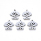 Tarnish Resistant 304 Stainless Steel Charms, Laser Cut, Tree of Life, Stainless Steel Color, 15x14x1mm, Hole: 1.2mm